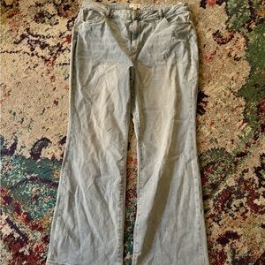 Eloquii Light Blue Bootcut Jeans